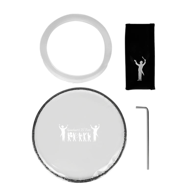 GEF ELFAN CG22-BR Işıltılı Alüminyum Döküm Kahverengi Darbuka 22 cm