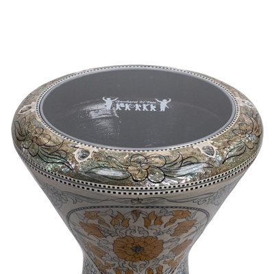 GEF ELFAN AD23-6503 Kültürel Motifli Darbuka 23 cm