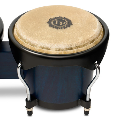LATIN PERCUSSION LP601NYII-BL City II Mango Ağacı Mavi Bongo