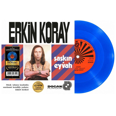 Erkin Koray - Şaşkın / Eyvah (Renkli Plak)