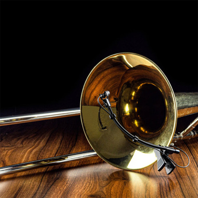 Seruni Audio SEM02BCB SEM-02 Saksafon ve Brass Enstrümanlar için Minyatür Mikrofon Seti