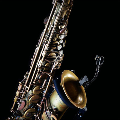 Seruni Audio SEM02BCB SEM-02 Saksafon ve Brass Enstrümanlar için Minyatür Mikrofon Seti