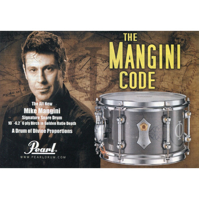 PEARL MM1062 Mike Mangini Signature 10"x6.2" Trampet