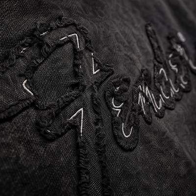 FENDER® Wash Raw Edge Antrasit Sweetshirt