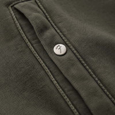 FENDER® Wash Raw Edge Mint Yeşili Sweetshirt