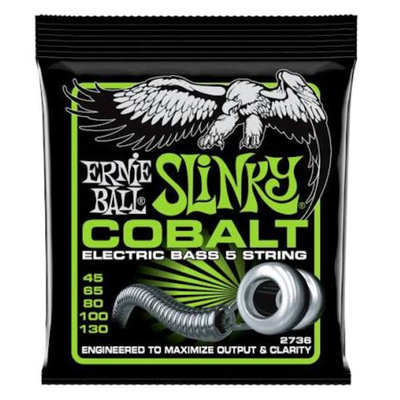 Ernie Ball P02736 45-130 Cobalt 5 Bas Gitar Teli
