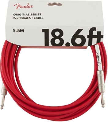 Fender Original 5.5 Metre Kırmızı Enstrüman Kablosu