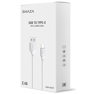 SHAZA Usb-A To Type-C Şarj/ Veri Kablosu