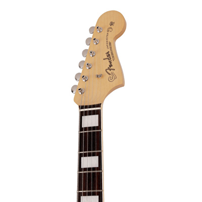Fender Limited Edition Made in Japan Traditional 60s Jazzmaster CunWRH Gülağacı Klavye 3 Ton Sunburst Elektro Gitar