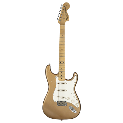 Fender Custom Shop Builder Select 1969 Stratocaster Maple Fingerboard Firemist Gold Metallic Masterbuilt Greg Fessler Elektro Gitar