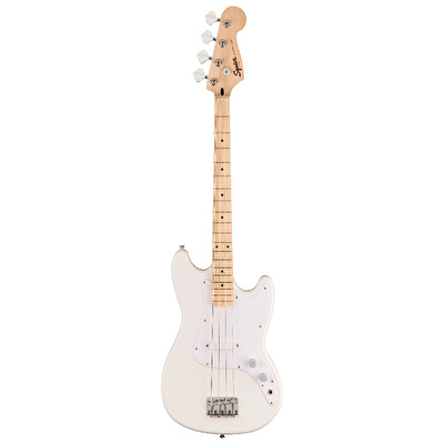Squier Sonic Bronco Bass Ak aa a Klavye Arctic White Bas Gitar