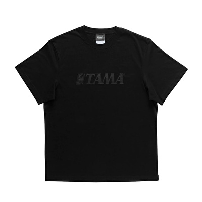 TAMA Black Logo T-Shirt Siyah XXL Beden