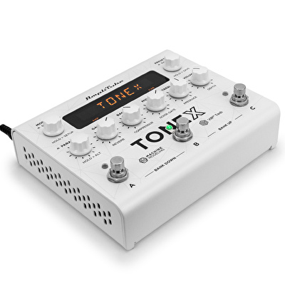 IK Multimedia XG-PEDAL-TONEX-WHITE Limitli Versiyon Beyaz ToneX Pedal