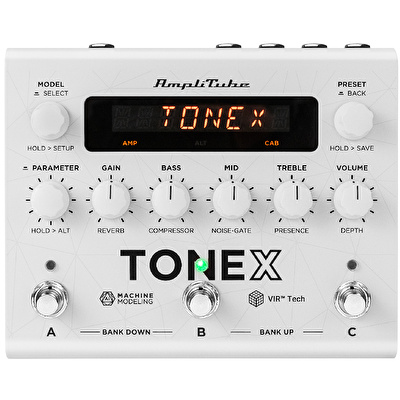 IK Multimedia XG-PEDAL-TONEX-WHITE Limitli Versiyon Beyaz ToneX Pedal