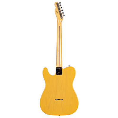 Fender Made in Japan LTD Traditional II Nocaster Akçaağaç Klavye CS 51 Nocaster PU Butterscotch Blonde w/Bag Elektro Gitar