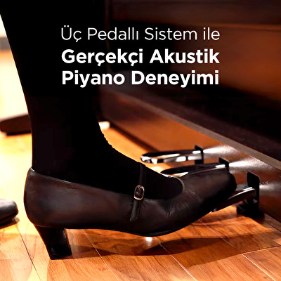 KAWAI KDP120R Gül Ağacı Dijital Duvar Piyanosu (Tabure & Kulaklık Hediyeli)