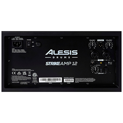 ALESIS Strike Amp 12 MK2 2500 W Bluetooth Özellikli Davul Amfisi
