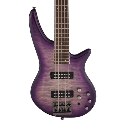 Jackson JS Series Spectra Bass JS3QV Laurel Klavye Purple Phaze Bas Gitar