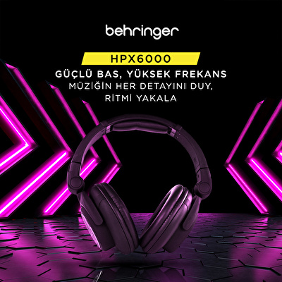 BEHRINGER HPX6000 DJ Kulaklığı