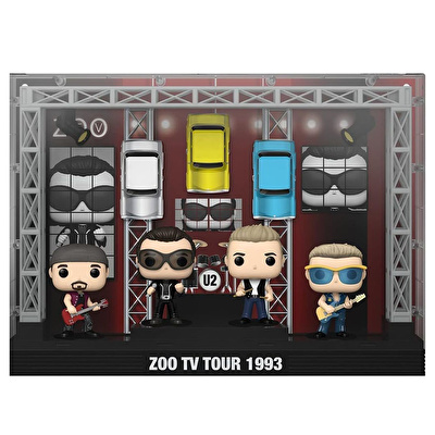 FUNKO POP Deluxe Figür U2 Zoo TV Tour 1993