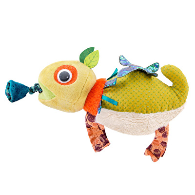 MOULIN ROTY Titreşimli Bez Oyuncak Bukalemun