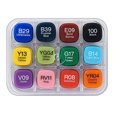 COPIC 12'li Set Basic