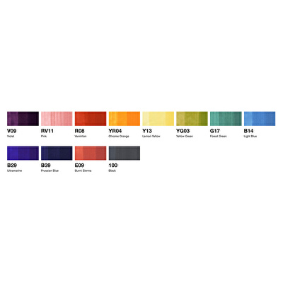 COPIC 12'li Set Basic
