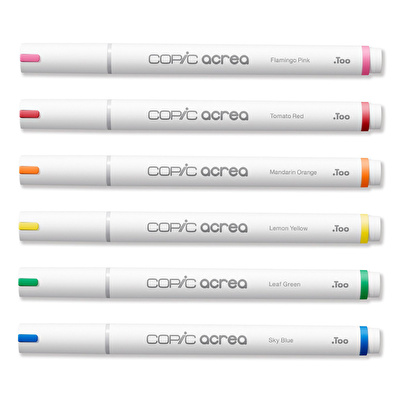 COPIC Acrea 6lı Set - Vivid