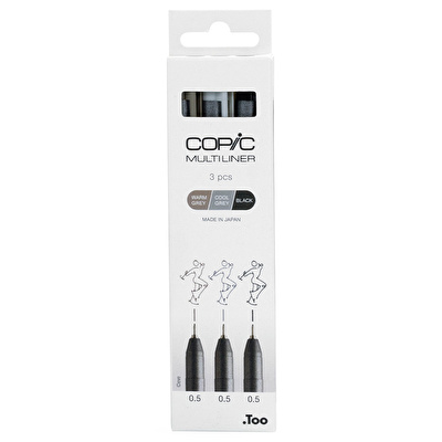 COPIC Multiliner Classic Color 3lü Set