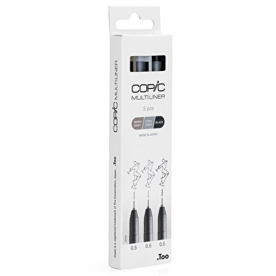 COPIC Multiliner Classic Color 3lü Set