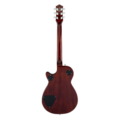 Gretsch G5220 Electromatic Jet Siyah Ceviz Klavye BroadTron Manyetikler V Stoptail Dark Cherry Metallic Elektro Gitar