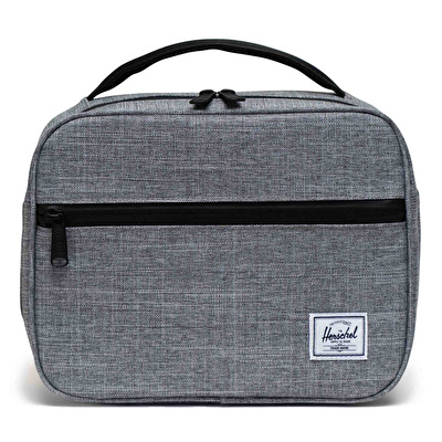 HERSCHEL Pop Quiz Lunch Box Raven Crosshatch Çanta
