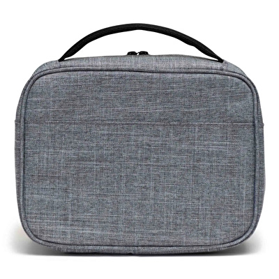 HERSCHEL Pop Quiz Lunch Box Raven Crosshatch Çanta