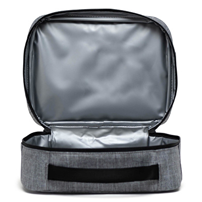 HERSCHEL Pop Quiz Lunch Box Raven Crosshatch Çanta