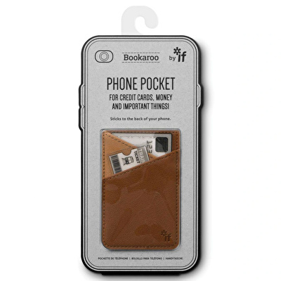 IF Bookaroo Telefon Üstü Cüzdan - Kahve Rengi