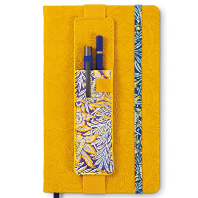IF Bookaroo Defter Üstü Kalemlik - Sarı Çiçek Desenli
