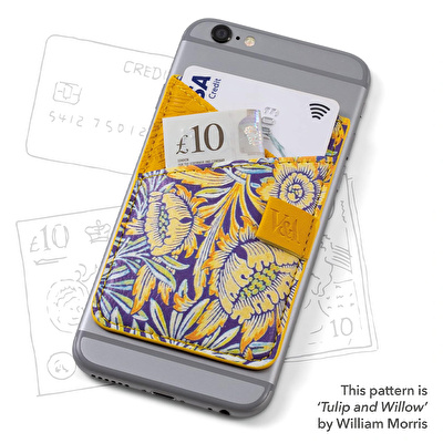 IF Bookaroo Telefon Üstü Cüzdan - Sarı Çiçek Desenli