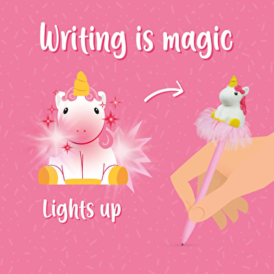 LEGAMI Işıklı Unicorn Tükenmez Kalem