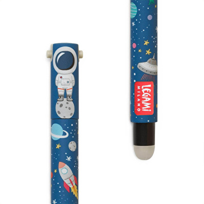 LEGAMI Silinebilir Siyah Jel Kalem Astronot