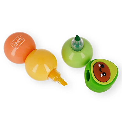 LEGAMI Fosforlu Kalem 3'ü Bir Arada - Avacado