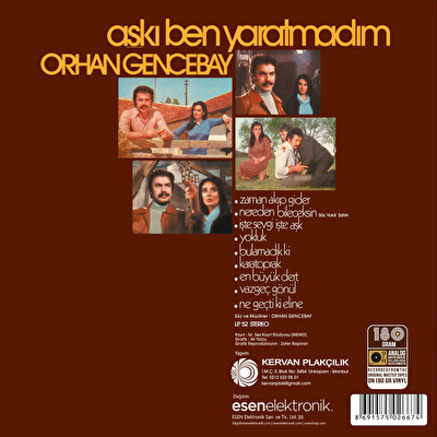 Orhan Gencebay - Aşkı Ben Yaratmadım