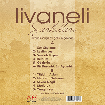 Göksun Çavdar - Livaneli Şarkıları (Enstrumantal)