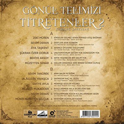 Çeşitli Sanatçılar - Gönül Telimizi Titretenler 2