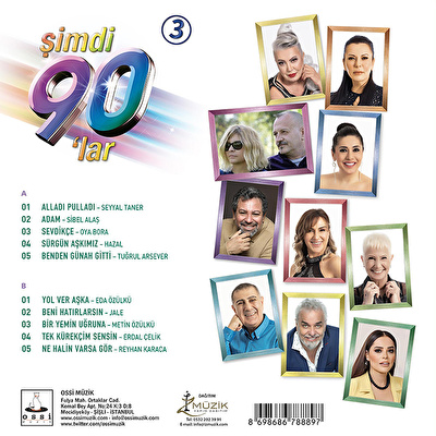 Çeşitli Sanatçılar - Şimdi 90' lar Vol.3
