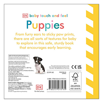 DK - Baby Touch And Feel: Puppies