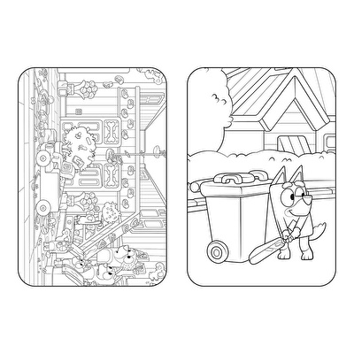 Bluey: Fun And Games: A Colouring Book