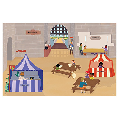 Castle Sticker Book
