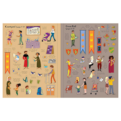 Castle Sticker Book