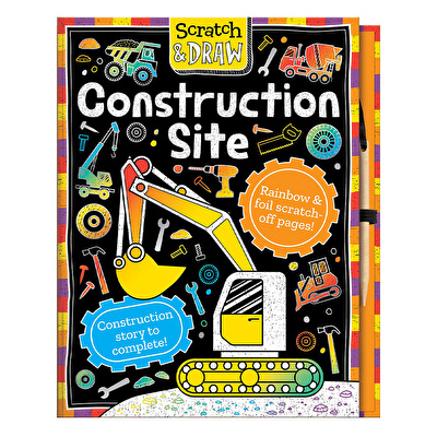 Scratch And Draw - Construction Site