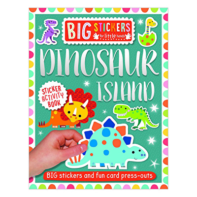 MBI - Big Stickers for Little Hands Dinosaur Island